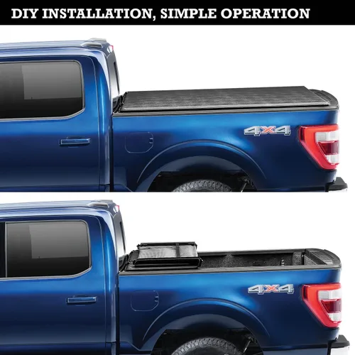 Vista 3 de Extang Trifecta 2.0 - Cubierta plegable para batea de camioneta 92775 para Dodge RAM 1500/2500, modelos 2003 al 2008, con batea de 8 pies.