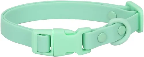 Vista 16 de FEimaX Collar de silicona impermeable para perro ajustable y resistente al olor, fácil de limpiar para perros grandes, medianos y pequeños, collares