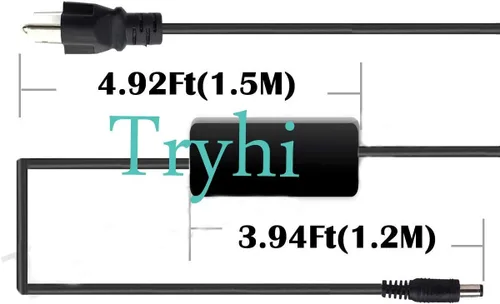 Vista 6 de Cargador de ordenador portátil Adaptador de CA Cable de alimentación para HP Envy TouchSmart AR5B125 TPN-C110 TPN-C125 TPN-Q131 TPN-Q136 TPN-Q154
