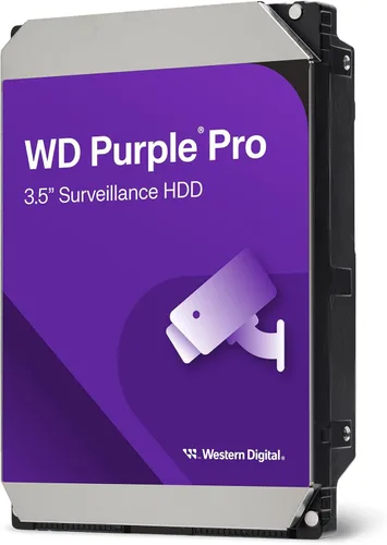 Vista 7 de Western Digital - Disco duro interno de vigilancia WD Purple de 2 TB, SATA 6 Gb/s, caché de 64 MB, 3.5 pulgadas, WD23PURZ