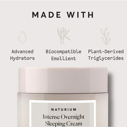 Vista 6 de Naturium Crema Nocturna Intensa para Dormir, Hidratante y Crema Facial Antienvejecimiento, 1.7 oz