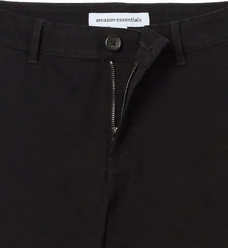 Vista 5 de Tienda Essentials Women's 5" Inseam Chino Short (Available in Straight and Curvy Fits)