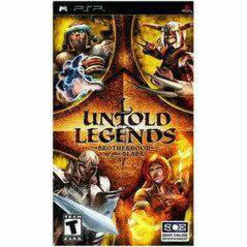 Vista 2 de Untold Legends Brotherhood of the Blade - Sony PSP