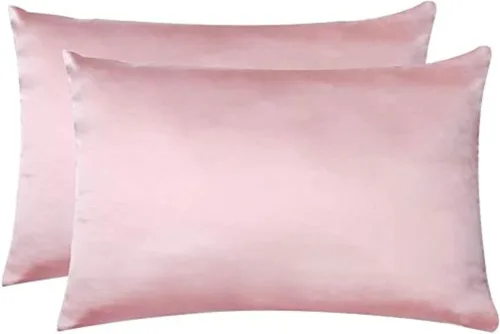 Vista 12 de Jocoku Juego de 2 fundas de almohada 100% seda de morera para cabello y piel, súper suaves y transpirables, tamaño estándar de seda natural Gris