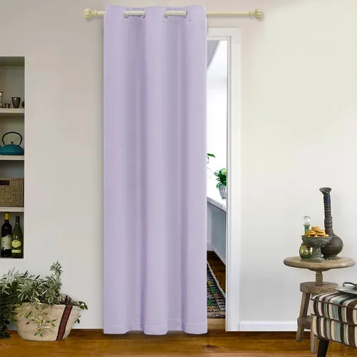 Vista 131 de MYSKY HOME Cortinas Aqua para Armario para Entrada Cortina Opaca para Puerta para Sala de Estar Cortina Oscurecedora de Habitación con Ojales