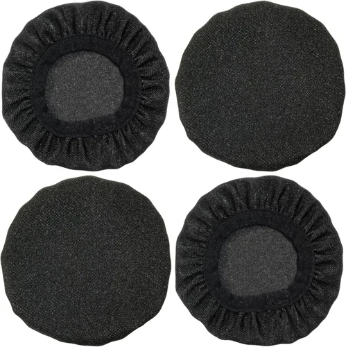 Vista 7 de Almohadillas para auriculares, PChero 2 pares de almohadillas para auriculares lavables y elásticas, protectores para auriculares, cubierta