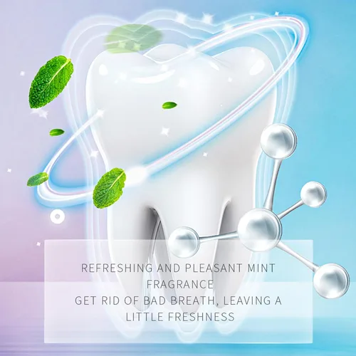 Vista 5 de Luvra - Pasta dental blanqueadora de niacinamida para adultos, blanqueamiento dental y eliminación profunda de manchas, combate el café, el té
