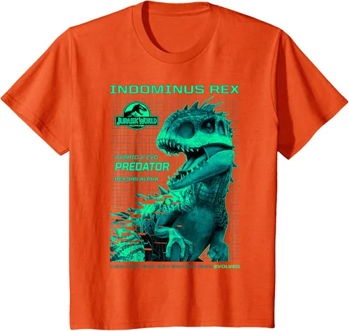 Vista 36 de Jurassic World Indominus Rex Hybrid Predator T-Shirt Small Negro