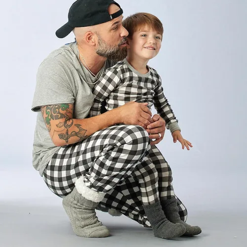 Vista 8 de HonestBaby - Pijama familiar navideña de algodón orgánico