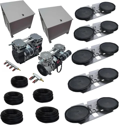 Vista 13 de Sistema de aireación profesional - Bomba aireadora de estanque de 1/2 HP 3.9 CFM