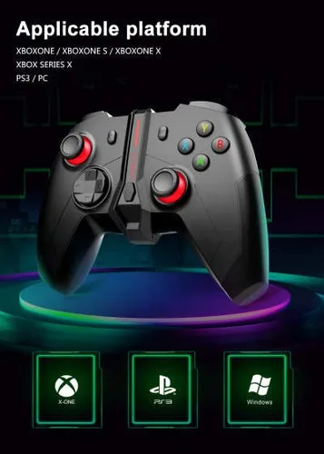 Vista 5 de CASTELW Wireless Controller Compatible with PCXbox OneOne SOne XOne Series XS with Built-in Dual Vibration6-Axis Motion Sensor, Enhanced Gamepad