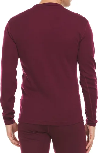 Vista 2 de Minus33 Chocorua - Camisas de peso medio para hombre, 100% lana merina, capa base térmica de manga larga, opciones grandes y altas