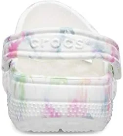 Vista 2 de Crocs - Zuecos clásicos de teñido anudado unisex para adultos
