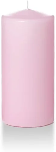 Vista 64 de yummi Caja de 12 velas redondas blancas de 3" x 4