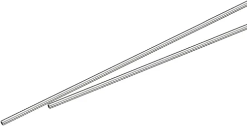 Vista 56 de Uxcell Tubo capilar de acero inoxidable 304, OD 0.4 mm x 0.1 mm de grosor de pared, 250 mm de longitud, tubo metálico para maquinaria industrial