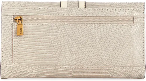 Vista 3 de GUESS Ginevra - Cartera de mano múltiple, Estampado negro floral