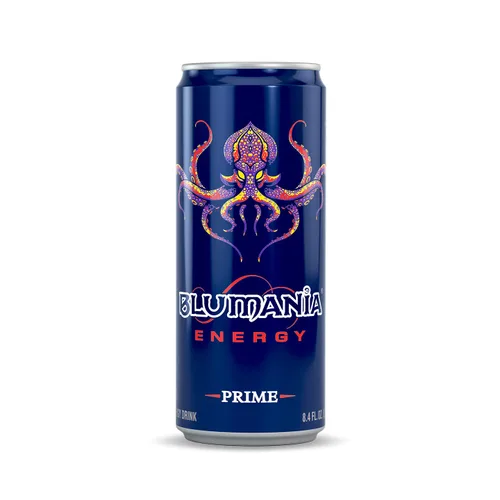 Vista 4 de BLUMANIA ENERGY - PRIME, 8.4 onzas (paquete de 24), sin nervios, sin conservantes