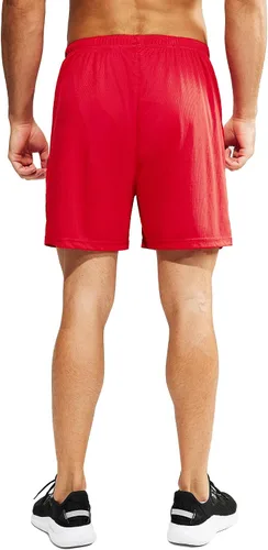 Vista 5 de MIER Pantalones cortos deportivos para hombre, para correr, gimnasio, entrenamiento, 5 pulgadas, de secado rápido, pantalones cortos ligeros
