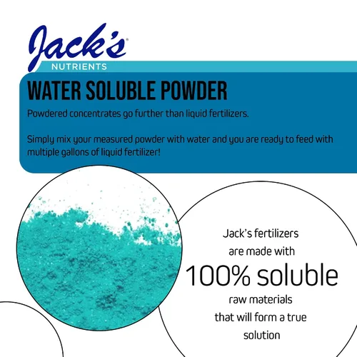 Vista 6 de Jack's Nutrients 15-6-17 Fertilizante soluble en agua clon, 2.2 libras - Desarrollo rápido de raíces y amplio crecimiento del sistema radicular