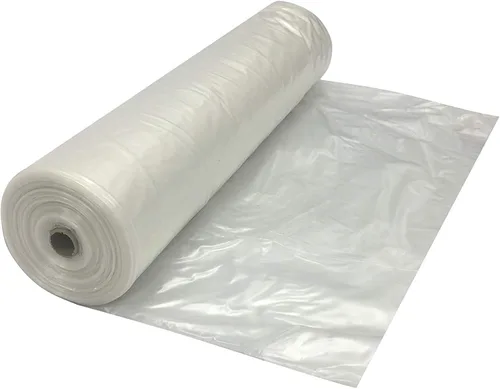 Vista 8 de Farm Plastic Supply - Láminas de plástico blanco - 6 mil - (6' x 100') - Láminas de plástico grueso, película de polietileno resistente, cubierta