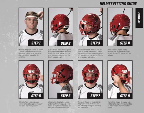 Vista 4 de Schutt Bomba de casco de fútbol (EA)