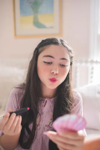 Vista 7 de Lápiz labial natural para mujer, tintes de alto pigmento, libre de crueldad, lápiz labial orgánico fabricado en Estados Unidos, cosméticos seguros