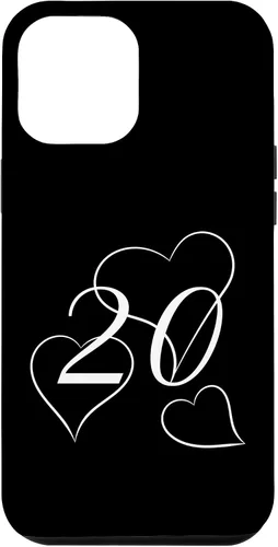 Vista 6 de iPhone 15 Vintage 20 years old with three big hearts Case