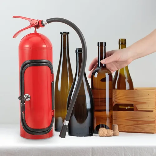 Vista 7 de Angoily Contenedor de vino único para almacenamiento de vino para decoración de bar, creativo para amigos, familia, para fiestas y celebraciones