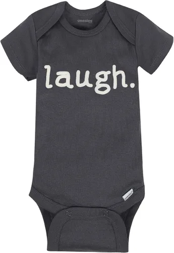 Vista 6 de Onesies Brand Paquete de 8 mamelucos unisex de manga corta para bebé