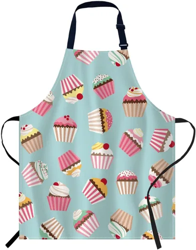 Vista 15 de oFloral Delantal de teoría de la ciencia de la biología unisex ajustable, delantal para cocinar, cocinero, mujeres y hombres, delantales para cocina
