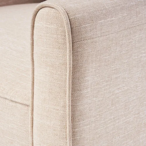 Vista 6 de Christopher Knight Home Emmie - Sillón reclinable de tela (juego de 2), beige, marrón oscuro