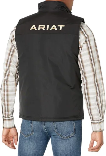 Vista 2 de Ariat Chaleco de equipo para hombre, Negro