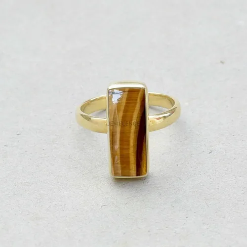 Vista 11 de Anillo de plata de ley maciza superpuesta de oro amarillo de 18 quilates para mujer, anillo de compromiso de plata esterlina, juego de bisel