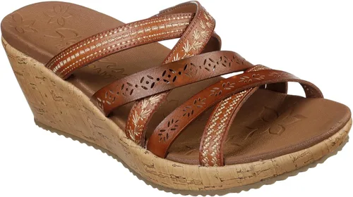 Vista 7 de Skechers Sandalias Beverlee - Tiger PosseWedge para mujer