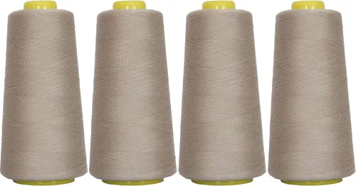 Vista 77 de Threadart Hilo Serger - Costura Poliéster - 2750 Yard Cono 40/2 - Aguamarina Polyester serger thread for overlock sewing, seams and garment