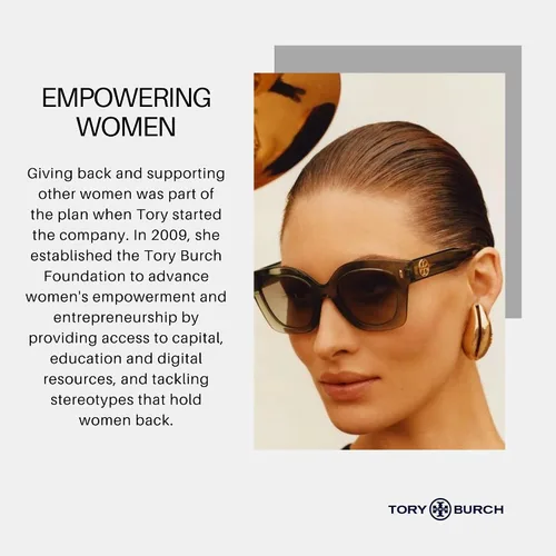 Vista 7 de Tory Burch Women's Square Sunglasses