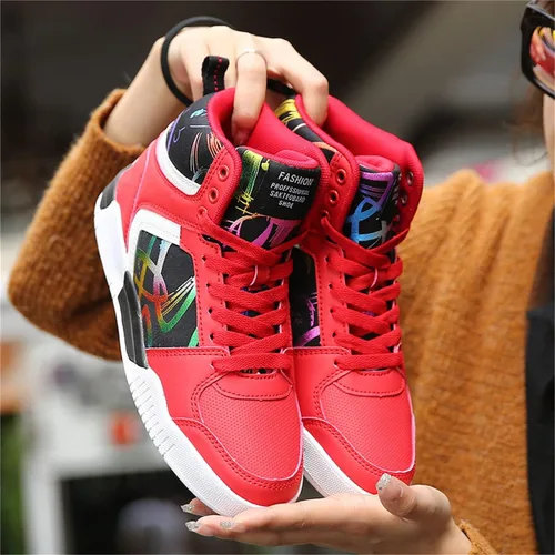 Vista 5 de Zapatillas de deporte de moda para hombre, zapatos de skate con estilo casual, estilo hip hop