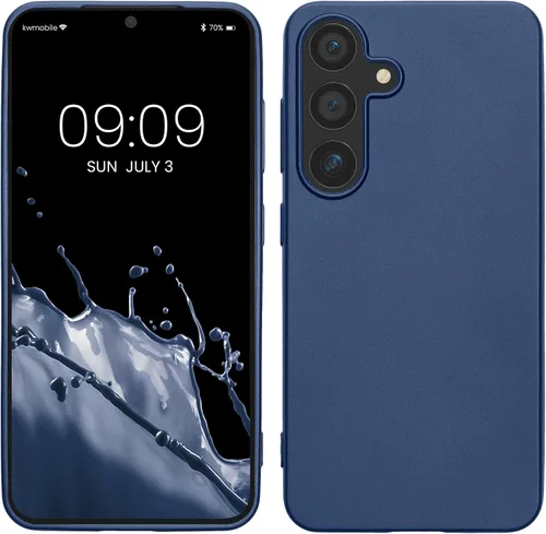 Vista 153 de kwmobile Funda compatible con Samsung Galaxy S23 - Funda protectora de silicona TPU suave y delgada - Piedra antigua