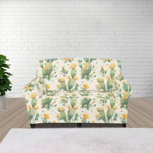 Vista 31 de ZOUTAIRONG Fundas elásticas para sofá con estampado de ramas de camuflaje 3D para sofá, funda para muebles de un solo cojín, decoración del hogar u