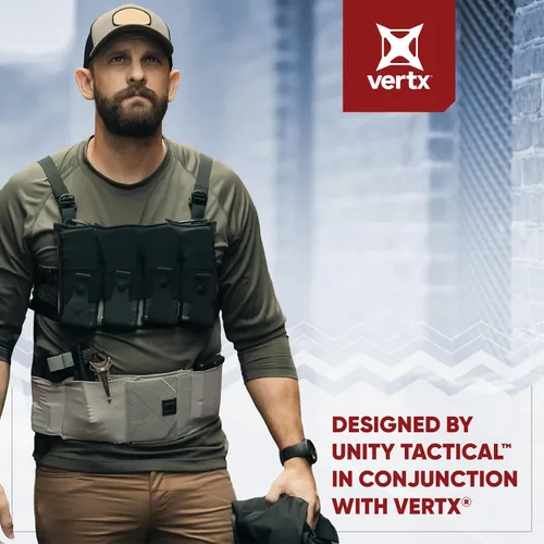 Vista 5 de Vertx Mens Clutch Unity Tactical Belt, Modular Mission Belts for Men, Gun Holster Radio Mag Pouch for CCW Concealed Carry