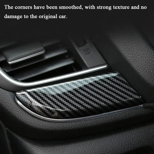 Vista 4 de Rifoda Para Honda CRV CR-V 2017 2018 2019 2020 2021 2022 Cubierta del panel de instrumentos Calcomanías Decoración interior Accesorios