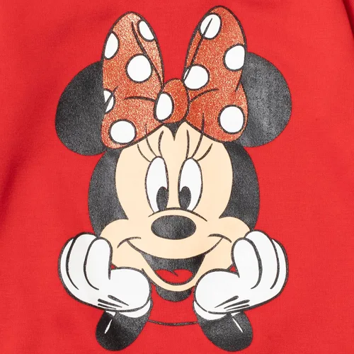 Vista 6 de Disney Minnie Mouse - Conjunto de sudadera y pantalones de forro polar, tallas de recién nacido a niño grande (recién nacido - 14-16)