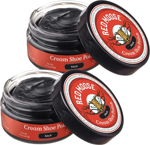 Vista 9 de RED MOOSE Crema para botas y zapatos - Kit de pulido para zapatos de cuero - Haz que tus zapatos brillen - Fabricado en los EE.UU