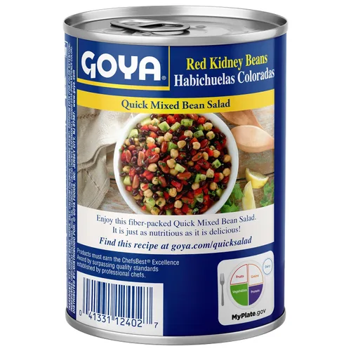 Vista 5 de Goya Foods Frijoles rojos, 15.5 onzas (paquete de 8)