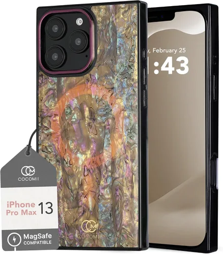 Vista 171 de Cocomii - Funda rectangular compatible con iPhone Xs/X - Perla opalescente, brillo brillante, para mujeres, niñas, hombres, funda protectora