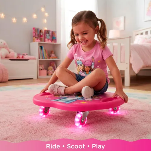 Vista 6 de Voyager Tablero de scooter para niños Barbie