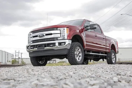 Vista 9 de Kit de elevación de 3" de Rough Country para Ford F-250 Super Duty 2017-2022 Diésel - 50221