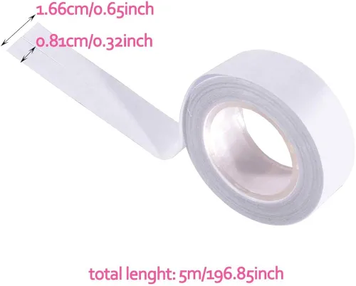 Vista 2 de Acrossage - Cinta de doble cara para mujer para ropa y piel, cinta de belleza, 82.0ft