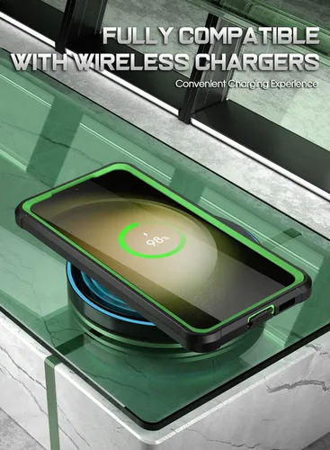 Vista 3 de Poetic Guardian - Funda para S23 5G de 6.2 pulgadas (2023) [prueba de caídas de grado militar de 20 pies], protector de pantalla integrado que