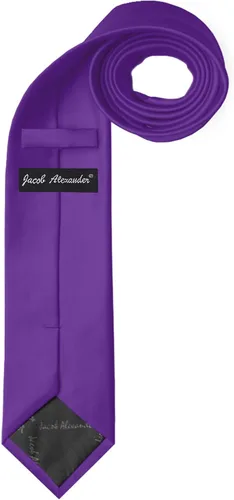 Vista 139 de Jacob Alexander Corbata regular de los hombres de color sólido